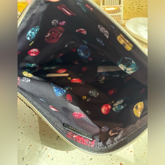 Stella‎ & Dot Sequin Camouflage Fold Over Clutch Handbag - Picture 10 of 13